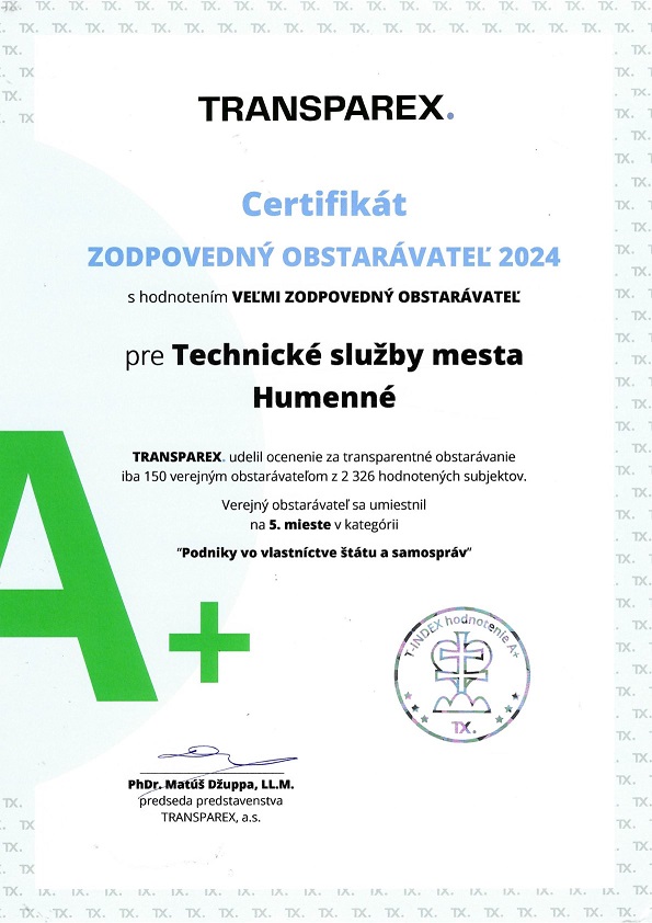 Certifikát